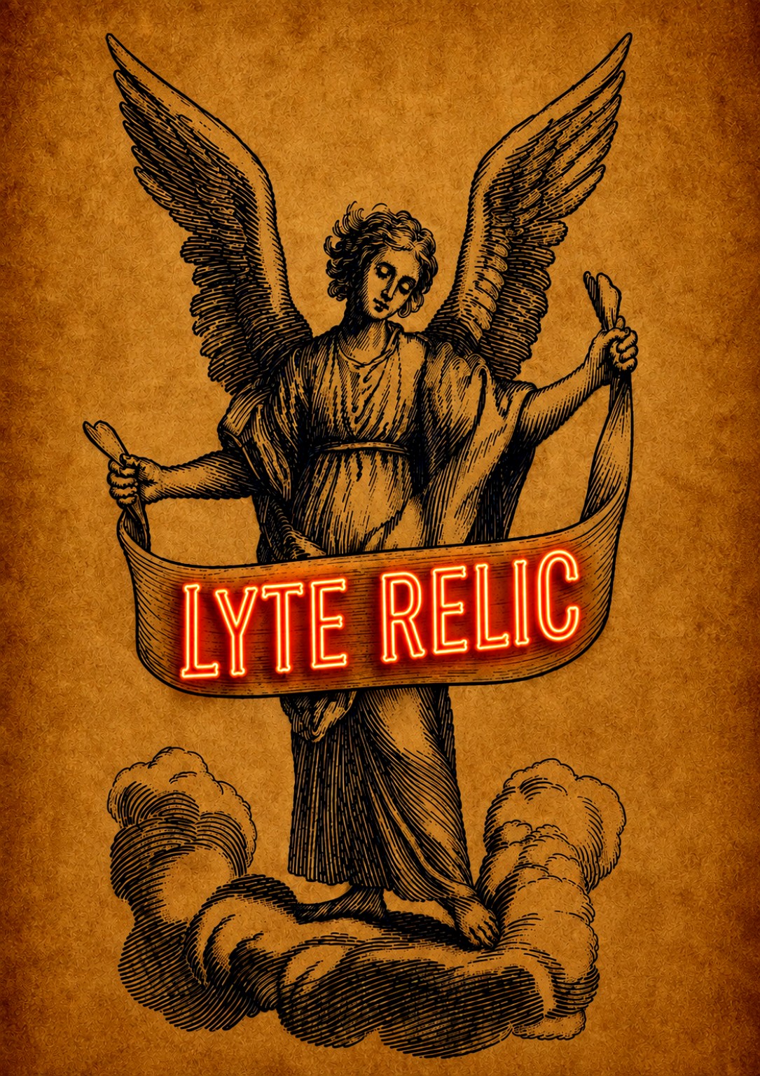 LYTE RELIC angel logo